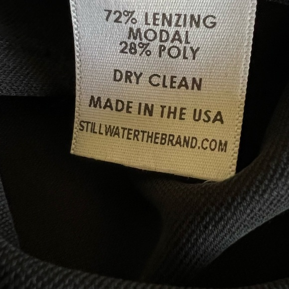 Stillwater Side Cut Out Mini Dress Black Size Small - Picture 8 of 9